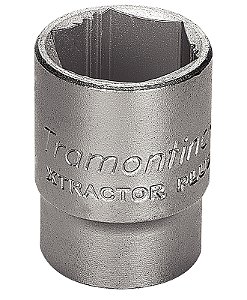 Soquete Xtractor Plus em Aço Cromo Vanádio 27 mm - Encaixe 1/2" Tramontina PRO