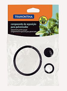 Kit com 2 Anéis de Borracha + Vedação para Pulverizador de 1,5 L e 2 L Tramontina