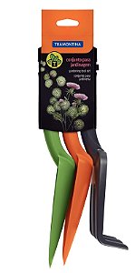 Conjunto para Jardinagem Tramontina em Plástico Colorido 3 Peças