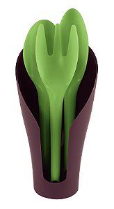 Jogo para Jardinagem Tramontina Cocoon com Peças Plásticas Verde com Contenedor Marrom 4 Peças