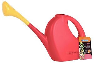 Regador para Jardim Tramontina em Plástico Rosa 2 L
