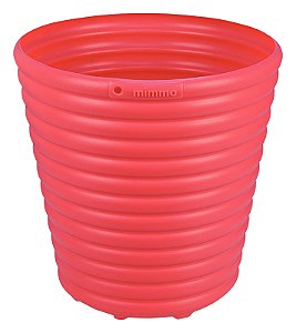 Cachepô Vaso Tramontina Mimmo em Plástico Rosa 5,5 L