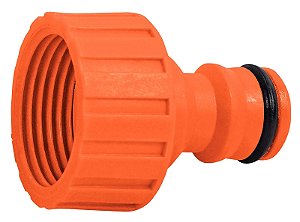 Adaptador Fêmea Tramontina com Rosca 3/4" Padrão Americano em Plástico para Jardim