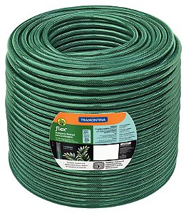 Mangueira Flex 3/4" Tramontina Verde em PVC 3 Camadas 100 m