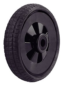 Pneu Maciço Tramontina de PVC Expandido com Roda Plástica 6.8" para Carrinho de Mão e Triturador