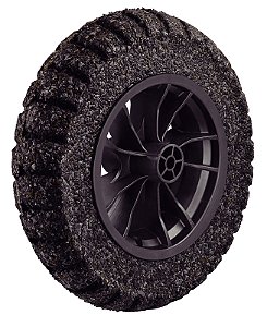 Pneu Maciço Tramontina em Borracha Macia com Roda Plástica 8" para Carrinho de Mão