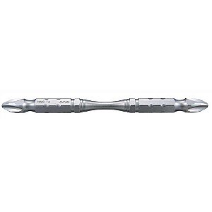 Bits/ponteira phillips ponta dupla antitorção com encaixe sextavado 1/4" nº2 x 65mm B20703 MAKITA