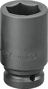 Soquete sextavado longo de impacto 32mm encaixe de 1" 021.113 GEDORE