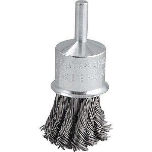 Escova de aço inox torcido tipo pincel 25mm VONDER