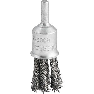 Escova de aço inox torcido tipo pincel 19mm VONDER