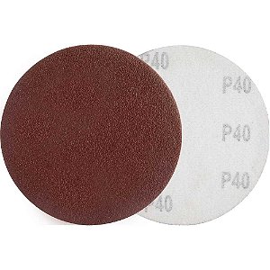 Disco de lixa costado em pluma 4.1/2" grão 40 VONDER
