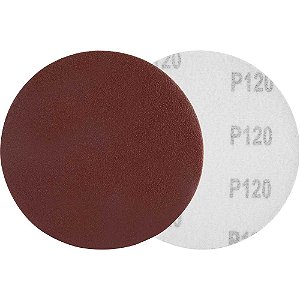 Disco de lixa costado em pluma 4.1/2" grão 120 VONDER