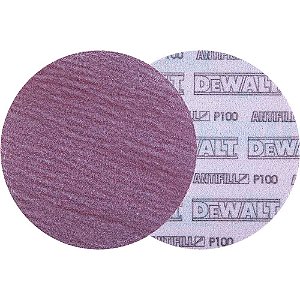 Disco de lixa Sistema Fixa Fácil* 127mm Grão 100 sem furos DAS20100V5 DEWALT