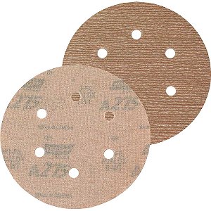 Disco de lixa com costado em pluma 152mm Grão 80 com 6 Furos A275,6626108331 NORTON