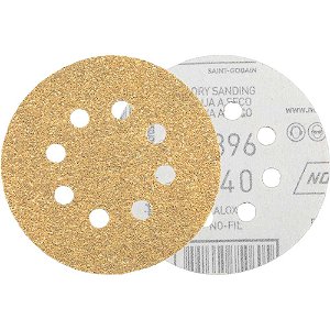Disco de lixa 5" P 40 A396 NORTON - 50 unidades