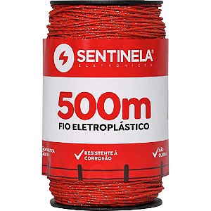 Fio eletroplástico com 500 metros 109976 SENTINELA