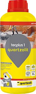 Impermeabilizante para concreto e argamassa tecplus 1 33217.14.34.052 QUARTZOLIT