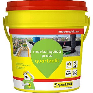 Manta líquida preta impermeabilizante 30945.02.34.056 QUARTZOLIT