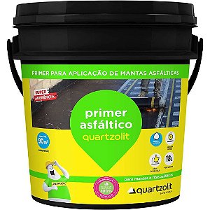 Primer impermeabilizante para manta asfáltica 18L 0607.00042.0018BD QUARTZOLIT
