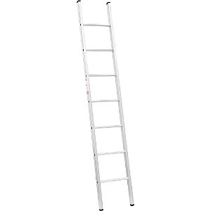 Escada paralela simples em alumínio 7 degraus PC107 ALULEV