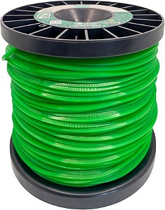 Fio de nylon quadrado 1,8mm x 340m 1kg verde 007600 EKILON GRASS