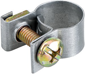 Abraçadeira Simplex em aço carbono abertura de 10mm a 12mm SAB1012 pacote com 20 peças SUPRENS