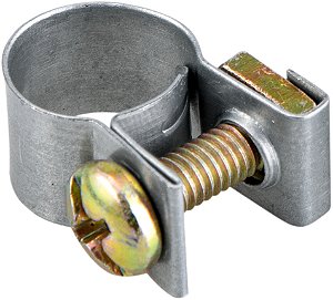 Abraçadeira Simplex em aço carbono abertura de 7mm a 8mm SAB78 pacote com 20 peças SUPRENS