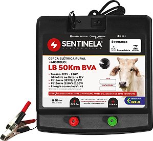 Eletrificador de cerca elétrica 50 km com alcance de 8.600m 1019 SENTINELA