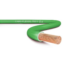 Cabo flexível 750V 1,5 mm² x 100 metros verde SIL
