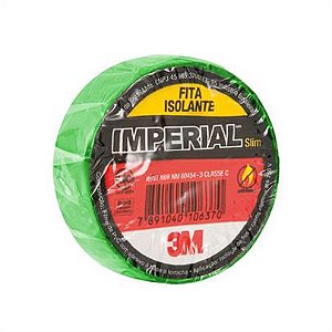 Fita isolante verde 18mm x 20m Imperial HB004298079 3M - 10 unidades