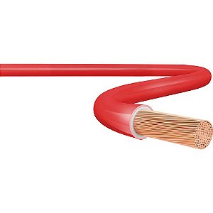 Cabo flexível 750V 10 mm² x 100 metros vermelho SIL