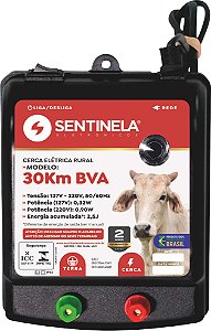 Eletrificador de cerca elétrica 30 km com alcance de 3.500m 1039 SENTINELA