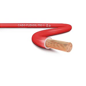 Cabo flexível 750V 1,5 mm² x 100 metros vermelho SIL