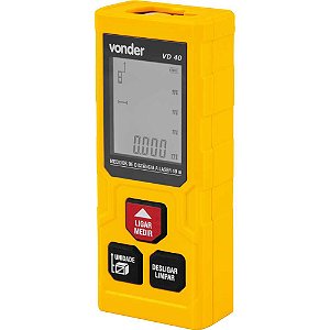 Medidor de distância a laser 40m VD 40 VONDER