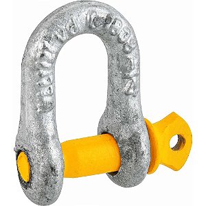 Manilha reta para cabo de aço 1/4" VONDER PLUS
