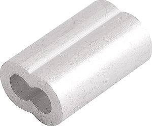 Prensa cabo para cabos de aço de 1/8" pacote com 100 peças VONDER