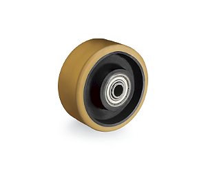 Roda 5" de poliuretano 514 UFK 117345 ROD-CAR