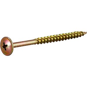 Parafuso madeira chipboard cabeça flangeada fenda cruzada/phillips 5,0mm x 70mm caixa com 200 peças VONDER