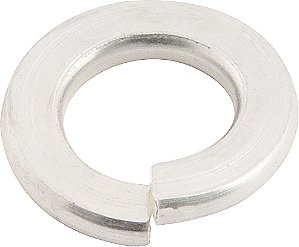 Arruela de pressão 3/8" zincada média LG STEEL