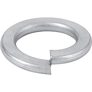 Arruela de pressão 1/4" zincada leve LG STEEL