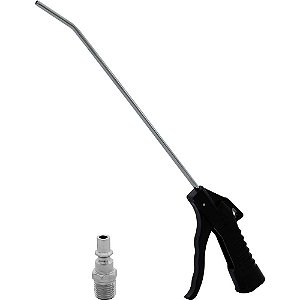 Bico de ar para limpeza longo 300mm com gatilho rosca 1/4" NPT (fêmea) 2093 LUPUS