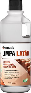 Limpa latão 500ml desoxida e limpa superfícies de cobre latão e bronze CF1 QUIMATIC