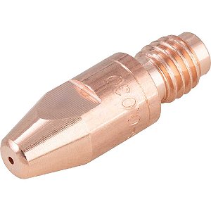 Bico de contato 0,8mm x 30mm em cobre cromo e zircônio para Tocha TMV 250/300/400 VONDER