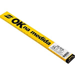 Eletrodo revestido para aço carbono caixa com 14 varetas E7018 com 3,25mm OK 48.04 0309887 ESAB