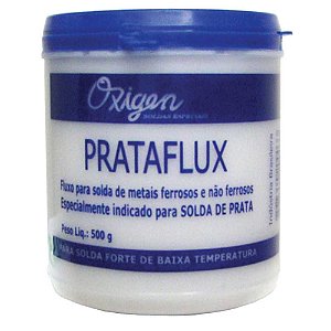 Fluxo para solda prata 500g Prataflux OXIGEN