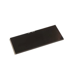 Lente de vidro retangular ton. 14 Carbografite