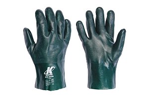 Luva pvc c/ forro palma aspera 9.1/2 x 27cm kalipso