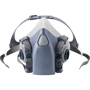 Respirador semifacial pequeno 7501 3M - 10 unidades