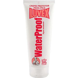 Creme protetor para as mãos Water Proof/Construção bisnaga com 200g LUVEX