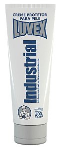 Creme protetor de pele para óleo / graxa / solvente / pós / colas e resinas bisnaga 200 gramas industrial LUVEX